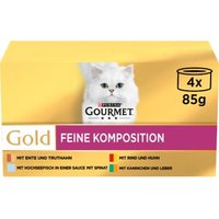 GOURMET Gold Feine Komposition 4x85g von Gourmet