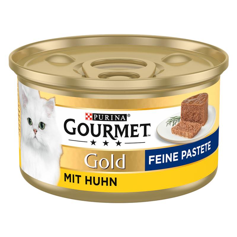 Gourmet Gold Feine Pastete 12 x 85 g - Huhn von Gourmet