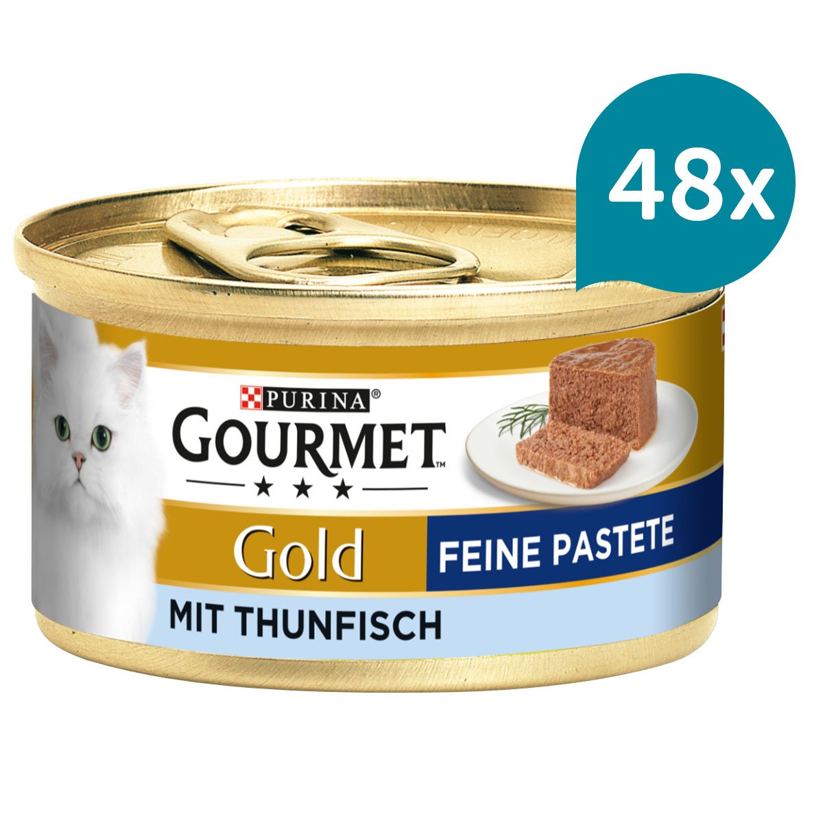 GOURMET Gold Feine Pastete mit Thunfisch 48x85g von Gourmet