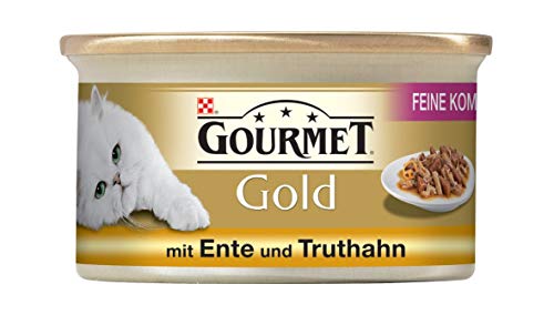 Gourmet Gold Katzenfutter mit Ente und Truthahn, 85 g Gourmet Gold Katzenfutter mit Ente und Truthahn, 85 g von Gourmet