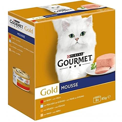 Gourmet - Gold Multipack Schaum, 4 Geschmacksrichtungen – 680 g von Gourmet