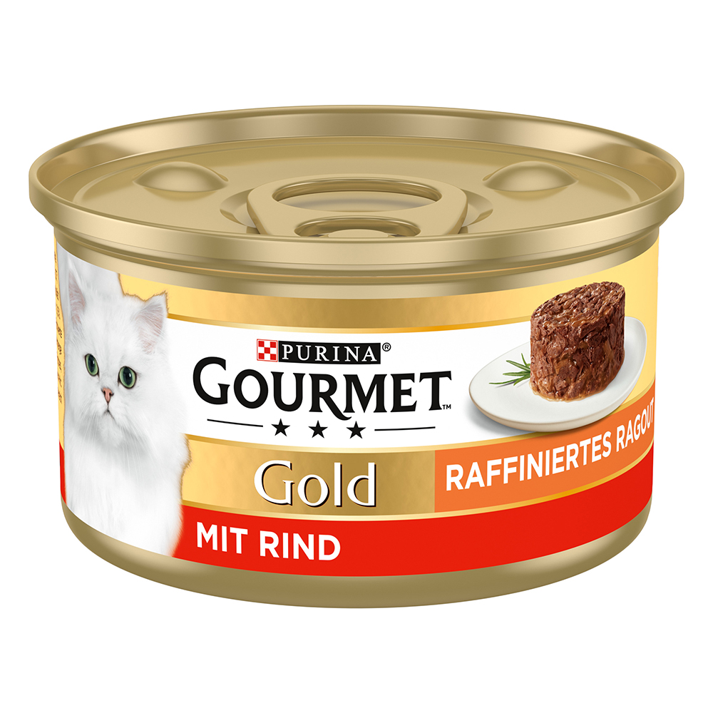 Gourmet Gold Raffiniertes Ragout 12 x 85 g - Rind von Gourmet