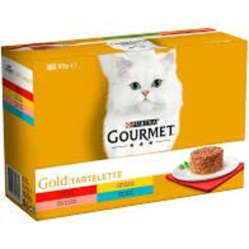 Gourmet Gold Tarlette, Caja, 12 x 85 g von Purina Tidy Cats