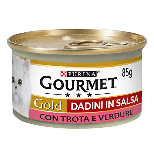 Gourmet Gold Würfel Forelle und Gemüse 24 x 85 GR. Gourmet Gold Würfel Forelle und Gemüse 24 x 85 GR. von Gourmet