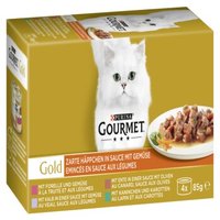 GOURMET Gold Zarte Häppchen 4x85g GOURMET Gold Zarte Häppchen 4x85g von Gourmet