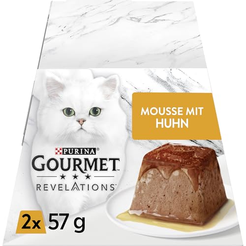 Gourmet Gourmet Purina Gourmet Revelations Mousse mit Huhn, 24er Pack (24 x 57 g) von Gourmet