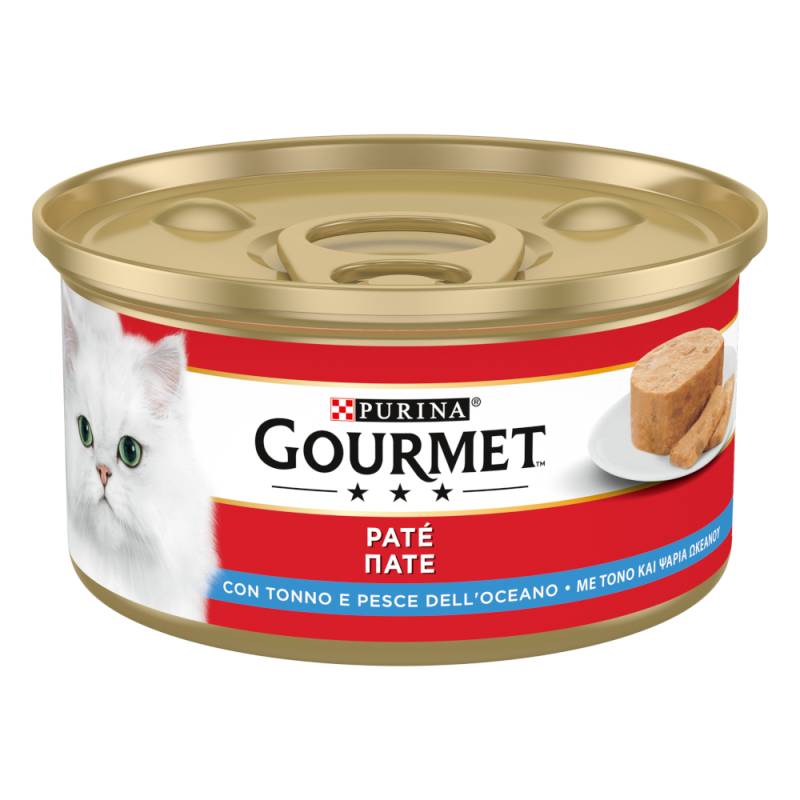 Gourmet Nassfutter 24 x 195 g - Thunfisch & Meeresfisch von Gourmet