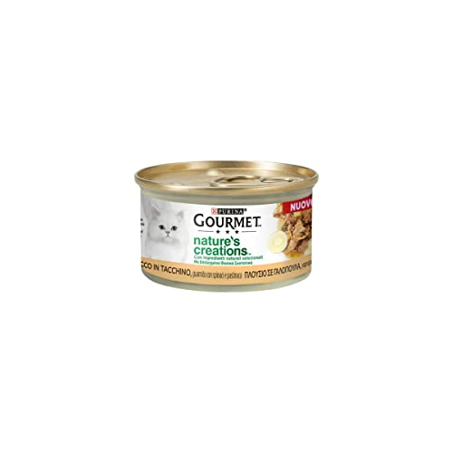 Gourmet Nature's Creations 24 Dosen für 85 g (Truthahn Spinat und Pastinaken) von Gourmet