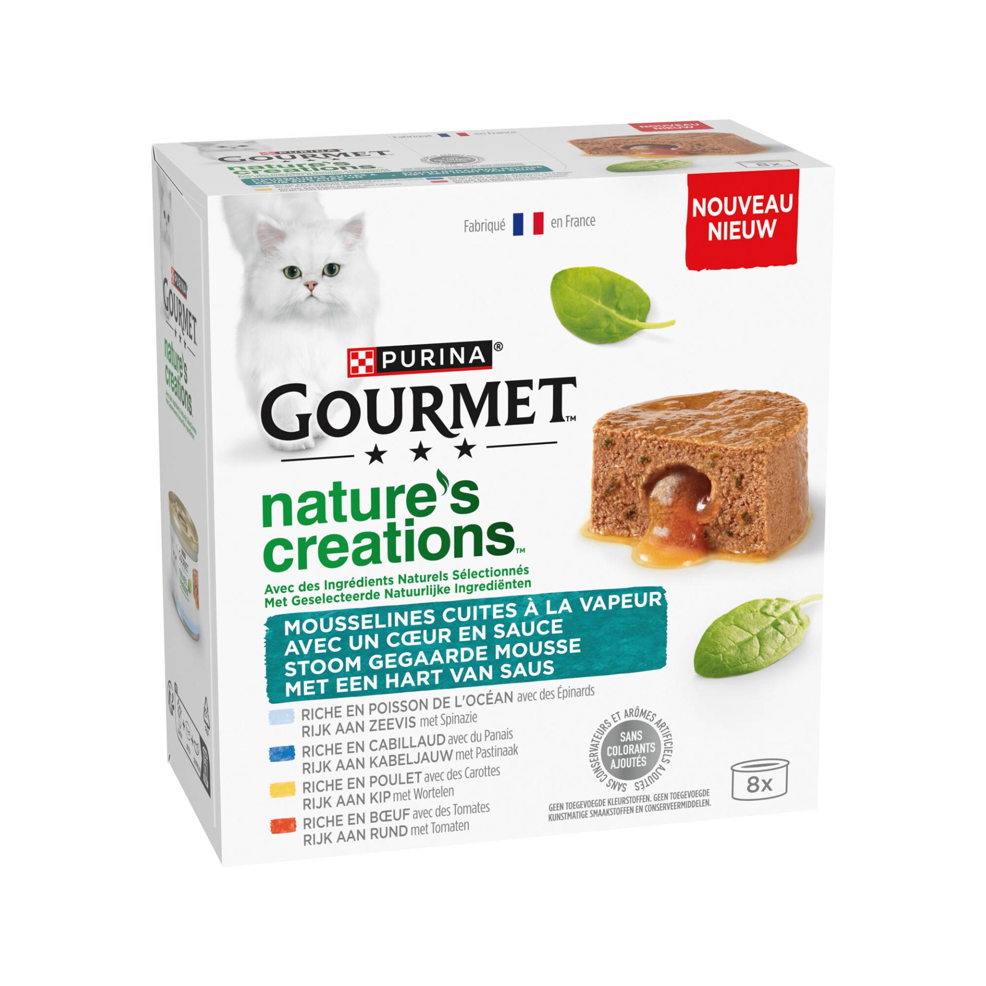 Gourmet Nature's Creations Mousse - 8 x 85 g Gourmet Nature's Creations Mousse - 8 x 85 g von Gourmet