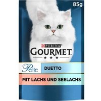 GOURMET Perle Duetto 26x85g Lachs und Seelachs von Gourmet