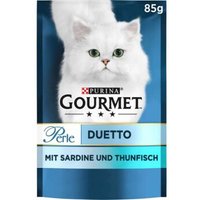 GOURMET Perle Duetto 26x85g Sardine und Thunfisch von Gourmet