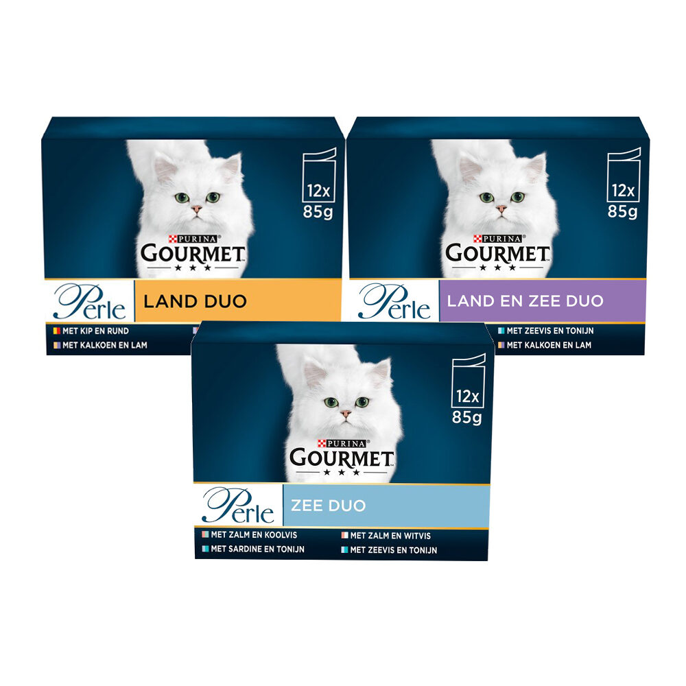 Gourmet Perle Duo Mini Filets - Land und Meer - 12 x 85 g Gourmet Perle Duo Mini Filets - Land und Meer - 12 x 85 g von Gourmet