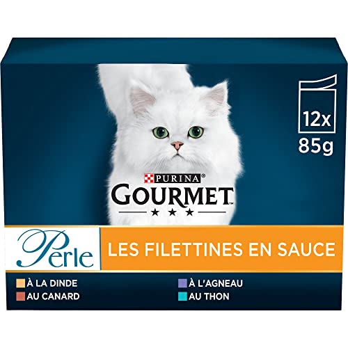 Gourmet Perle GiG MV Duck3 Katzenfutter, 6er Pack ( 6 x 12 x 85g) von Gourmet