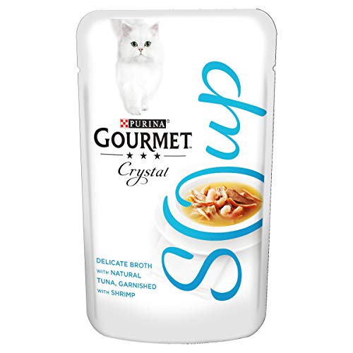 Gourmet Suppen Erwachsene Katze Mit Thunfisch, Garnelen & Felchen Beutel 40G Gourmet Suppen Erwachsene Katze Mit Thunfisch, Garnelen & Felchen Beutel 40G von Gourmet