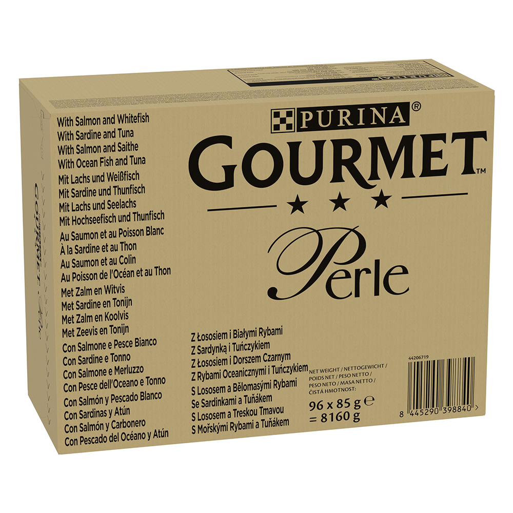Jumbopack Gourmet Perle 96 x 85 g - Fisch-Mix in Sauce Jumbopack Gourmet Perle 96 x 85 g - Fisch-Mix in Sauce von Gourmet