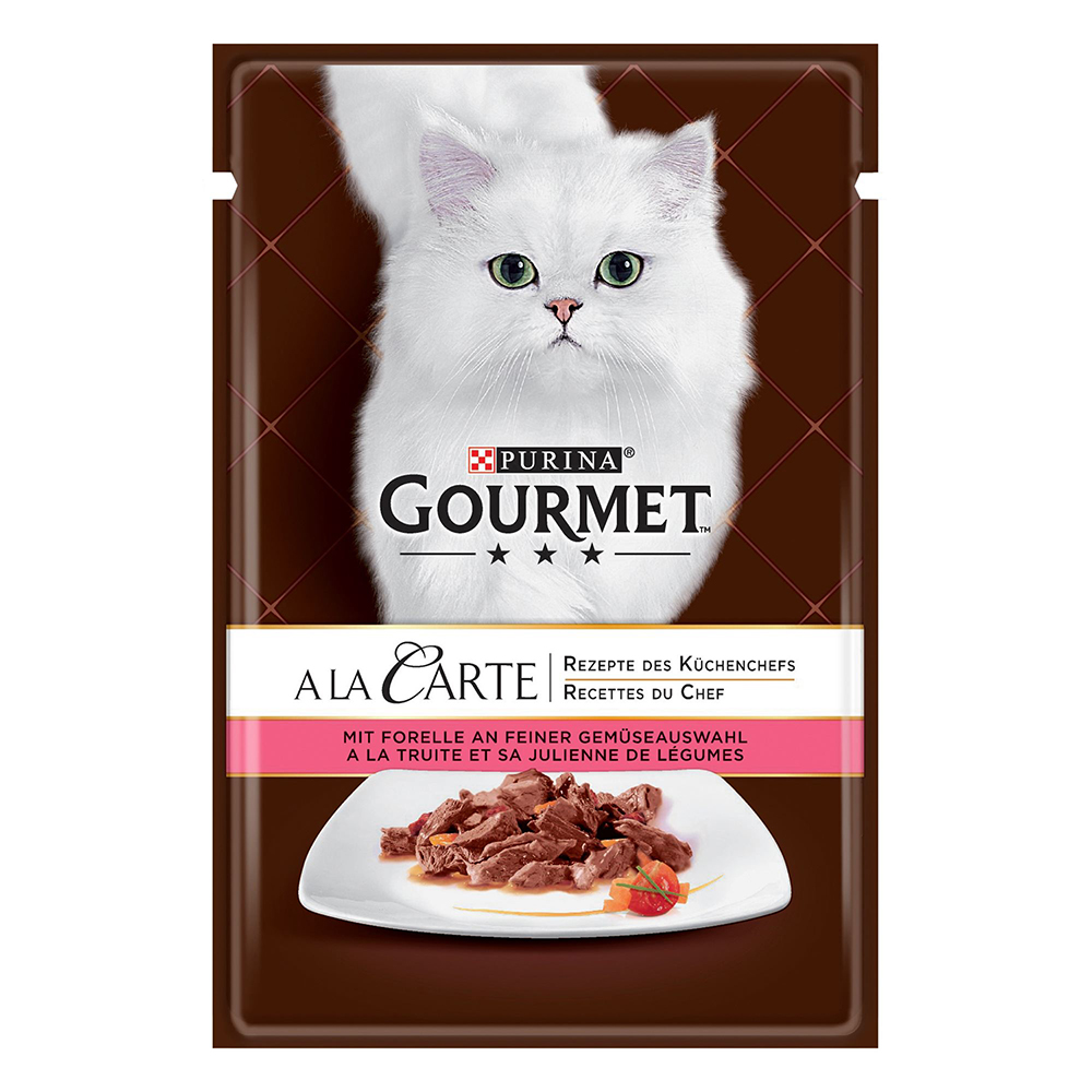 Megapack GOURMET A la Carte 26 x 85 g - Forelle und Gemüse von Gourmet