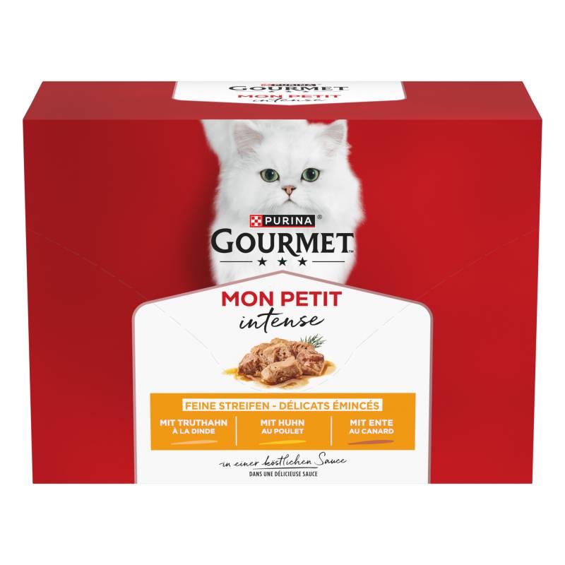 Mixpaket Gourmet Mon Petit 12 x 50 g - Ente, Huhn, Truthahn Mixpaket Gourmet Mon Petit 12 x 50 g - Ente, Huhn, Truthahn von Gourmet