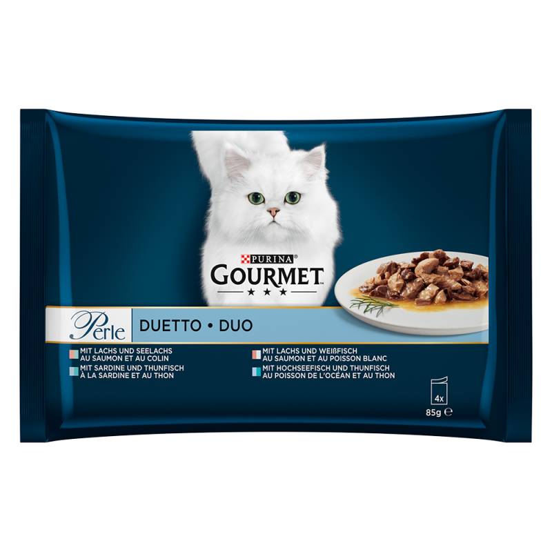 Probierpaket Gourmet Perle 4 x 85 g - Mixpaket 3 (Duo) von Gourmet