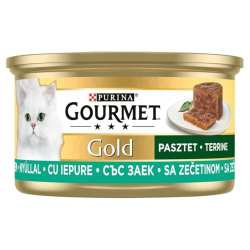 NESTLE POLSKA Gourmet-Hase Nassfutter Gold pusz.85g in Pate / 24 NESTLE POLSKA Gourmet-Hase Nassfutter Gold pusz.85g in Pate / 24 von Gourmet