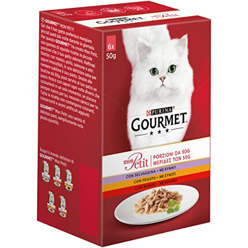 PURINA Mon Petit Invitanti Ricette Con Pesce Mangimi Umidi Per Gatti von Gourmet