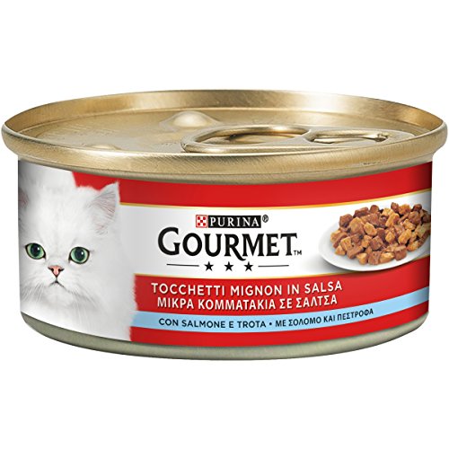 Purina Courmet mit Lachs und Forelle 24er pack (24 x 195g) von Gourmet