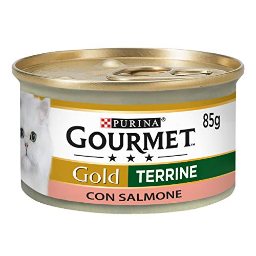 Purina Gourmet Gold Katze mit Lachs, 24 Dosen à 85 g Purina Gourmet Gold Katze mit Lachs, 24 Dosen à 85 g von Gourmet
