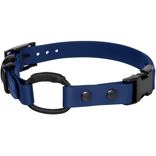 Bungee-Halsband für Ecolar, kompatibel mit Mini-Pädagogen, E-Halsband-Ersatzband (Blau, 1,9 cm) von Gracie To The Rescue