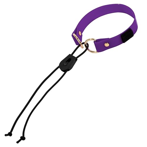 Pawsitive E-Collar Ersatzband im Bungee-Stil, 2,5 cm, Violett von Gracie To The Rescue