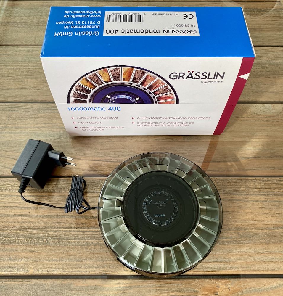 Grässlin Rondomatic 400 Futterautomat für Aquarien Grässlin Rondomatic 400 Futterautomat für Aquarien von Grässlin