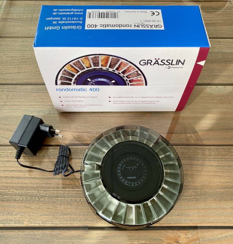 Grässlin Rondomatic 400 Futterautomat für Aquarien von Grässlin