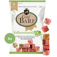 Graf Barf Vollwertmenü Plus Hähnchen 6x2,5kg Graf Barf Vollwertmenü Plus Hähnchen 6x2,5kg von Graf Barf