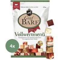 Graf Barf Vollwertmenü Rind 4x2,5kg Graf Barf Vollwertmenü Rind 4x2,5kg von Graf Barf