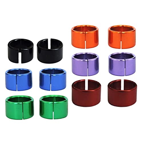 Gralara 12 Stück Taubenbein-Fußringe, leichte Aluminium-Clips, 8 mm Durchmesser, identifizieren Clip-Ringe für Geflügel, Zwergfinken, Wachteln, Gralara 12 Stück Taubenbein-Fußringe, leichte Aluminium-Clips, 8 mm Durchmesser, identifizieren Clip-Ringe für Geflügel, Zwergfinken, Wachteln, von Gralara