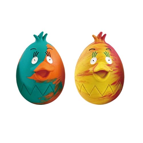 Gralara 2X Quietschspielzeug für Hunde, niedliches, stabiles Partygeschenk, Neuheit, Bereicherungsspielzeug, Osterei Gralara 2X Quietschspielzeug für Hunde, niedliches, stabiles Partygeschenk, Neuheit, Bereicherungsspielzeug, Osterei von Gralara