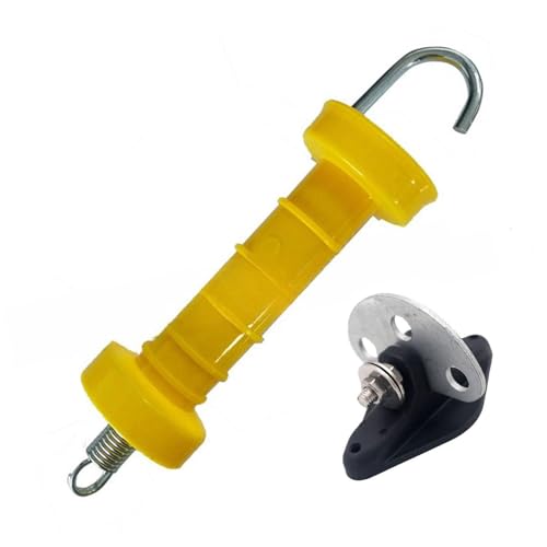 Gralara Ankersatz und Griffset für elektrische Zäune, direkter Austausch möglich, Gelb Gralara Ankersatz und Griffset für elektrische Zäune, direkter Austausch möglich, Gelb von Gralara