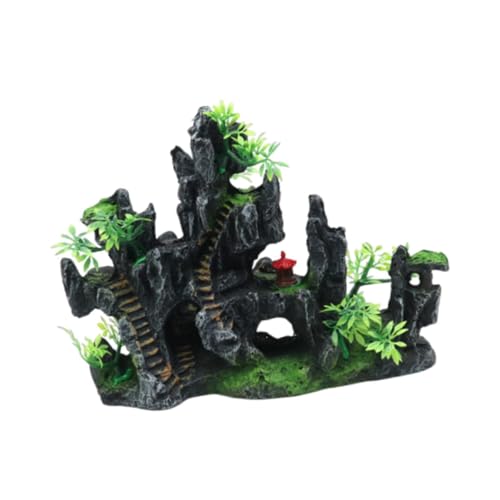 Gralara Aquariumdekoration Rockery Tank Dekoration für Balkon Hof von Gralara