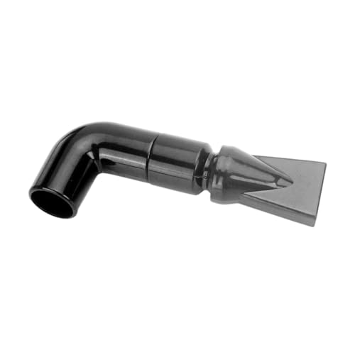 Gralara Aquariumdüsengelenk Fischtank Entenbill Sprinkler Luftpumpe Zubehör schwarz, 7.9x1.9cm von Gralara