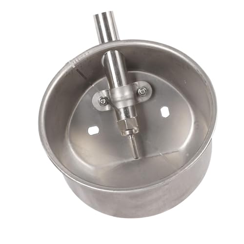 Gralara Automatische Tränke für Schweine, robuste Trinkschale, Edelstahl, Viehtränke für Ferkel, Nutztiere, S Gralara Automatische Tränke für Schweine, robuste Trinkschale, Edelstahl, Viehtränke für Ferkel, Nutztiere, S von Gralara