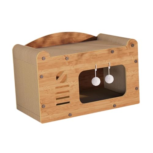 Gralara Cat Croboper House Welled Lounge Bett Kratzer für Kätzchenkatze Spielen Gralara Cat Croboper House Welled Lounge Bett Kratzer für Kätzchenkatze Spielen von Gralara