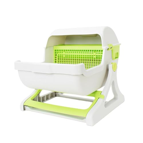 Gralara Deluxe Katzentoilette für Katzenfreunde, Grün Gralara Deluxe Katzentoilette für Katzenfreunde, Grün von Gralara