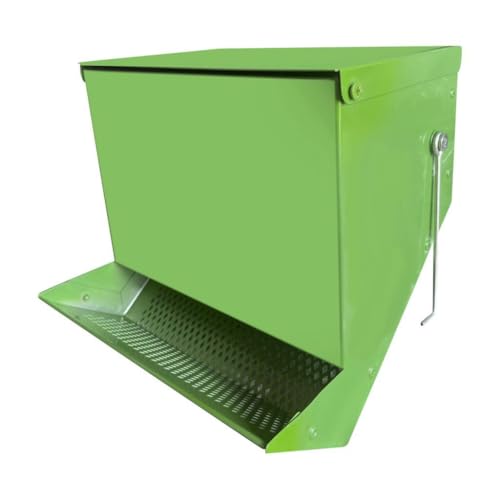 Gralara Futterautomat für Kleintiere mit Deckel, Futterspender für Hühner Und Andere Kleintiere Gralara Futterautomat für Kleintiere mit Deckel, Futterspender für Hühner Und Andere Kleintiere von Gralara