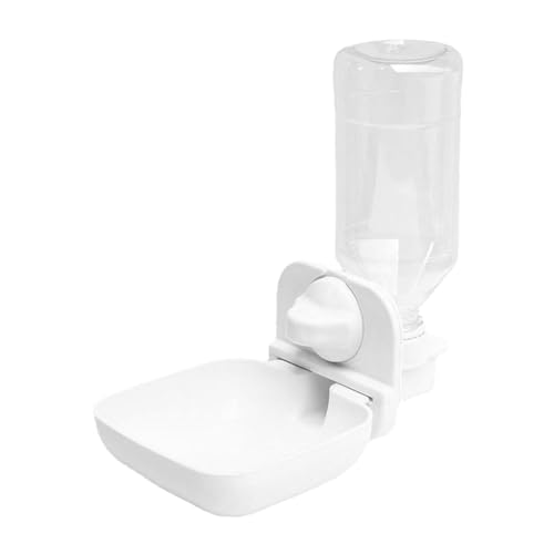 Gralara Hängende Wasserflasche, Wasserbrunnen, Käfigkiste, Anti-Überlauf, automatischer Zwingertrinker, Wasserzufuhr für Hamster, Katzen, Mäuse Gralara Hängende Wasserflasche, Wasserbrunnen, Käfigkiste, Anti-Überlauf, automatischer Zwingertrinker, Wasserzufuhr für Hamster, Katzen, Mäuse von Gralara