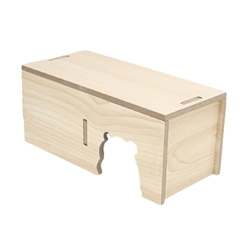 Gralara Hamsterhaus, Kammerkäfig-Dekor mit Fensterplattform, Hamsterversteck, Haustierversteck, Spielhütte für Rennmäuse, Mäuse, Zwerghamster, 22 cm x 10 cm x 9.5 cm Gralara Hamsterhaus, Kammerkäfig-Dekor mit Fensterplattform, Hamsterversteck, Haustierversteck, Spielhütte für Rennmäuse, Mäuse, Zwerghamster, 22 cm x 10 cm x 9.5 cm von Gralara