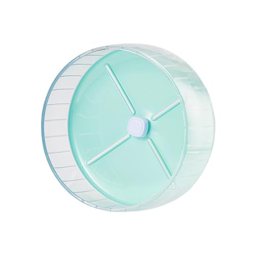 Gralara Hamsterrad für Kleintiere, 26 cm, Trainingsgerät für Igel Und Ratten, GrÜn Gralara Hamsterrad für Kleintiere, 26 cm, Trainingsgerät für Igel Und Ratten, GrÜn von Gralara