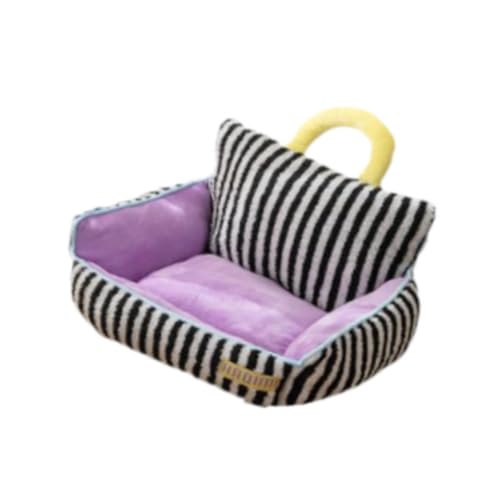 Gralara Haustierbett, Hunde- und Katzenbett, bequem, für den Innenbereich, weich, für Kätzchen, Katzen, warmes Haus, Katzennest für Zwergpudel, Katzen, Style B Gralara Haustierbett, Hunde- und Katzenbett, bequem, für den Innenbereich, weich, für Kätzchen, Katzen, warmes Haus, Katzennest für Zwergpudel, Katzen, Style B von Gralara