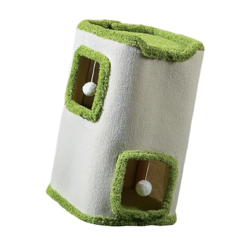 Gralara Höhlenkatzenbett, Großes Katzenhaus, Geschlossener Möbelschutz, Nest Cube Condos überdachtes Bett für Hauskatzen, Mehrere Kleine Haustiere, Doppelschicht Gralara Höhlenkatzenbett, Großes Katzenhaus, Geschlossener Möbelschutz, Nest Cube Condos überdachtes Bett für Hauskatzen, Mehrere Kleine Haustiere, Doppelschicht von Gralara