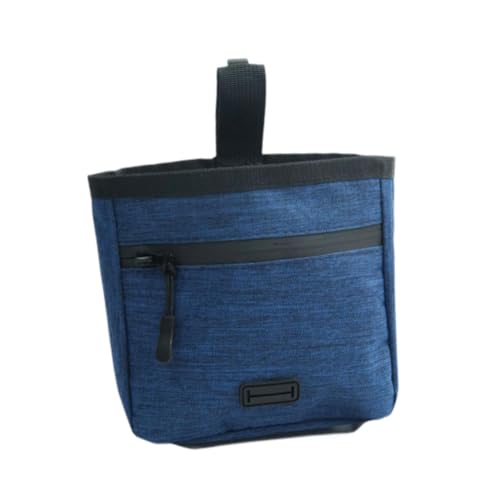Gralara Hund Behandeln Beutel Hundetraining Behandelt Bag Robustes Fanny Pack Poop Beutelspender für Leinen Hundetraining Gehen, Blau von Gralara