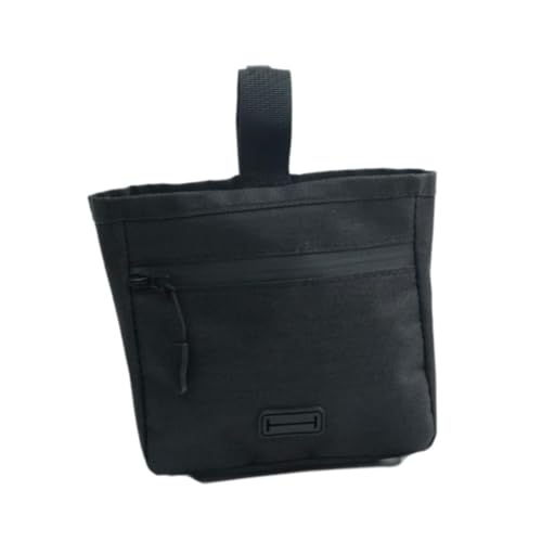 Gralara Hund Behandeln Beutel Hundetraining Behandelt Bag Robustes Fanny Pack Poop Beutelspender für Leinen Hundetraining Gehen, Schwarz von Gralara