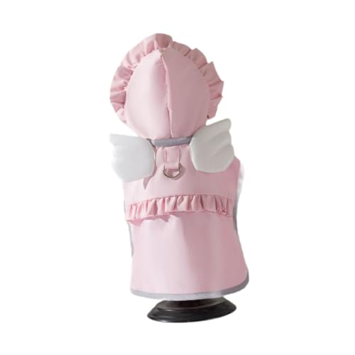 Gralara Hunde Regenmantel mit Kapuze Hunde Regenjacke Regenponcho Haustier wasserdichte Kleidung für Haustierpartys Gralara Hunde Regenmantel mit Kapuze Hunde Regenjacke Regenponcho Haustier wasserdichte Kleidung für Haustierpartys von Gralara
