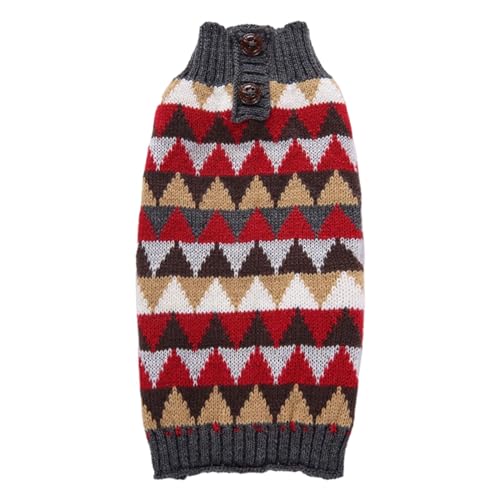 Gralara Hunde-Winterpullover, gestrickter Hundepullover, Hunde-Winterweste, Bekleidung für Parkwanderungen, XXL Gralara Hunde-Winterpullover, gestrickter Hundepullover, Hunde-Winterweste, Bekleidung für Parkwanderungen, XXL von Gralara